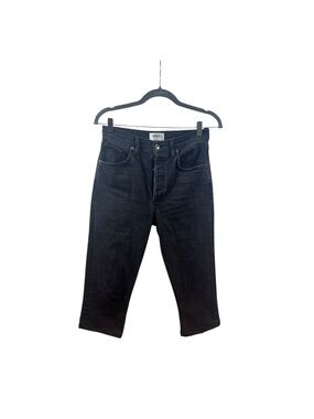 Agolde Black Straight Leg Women's Jeans